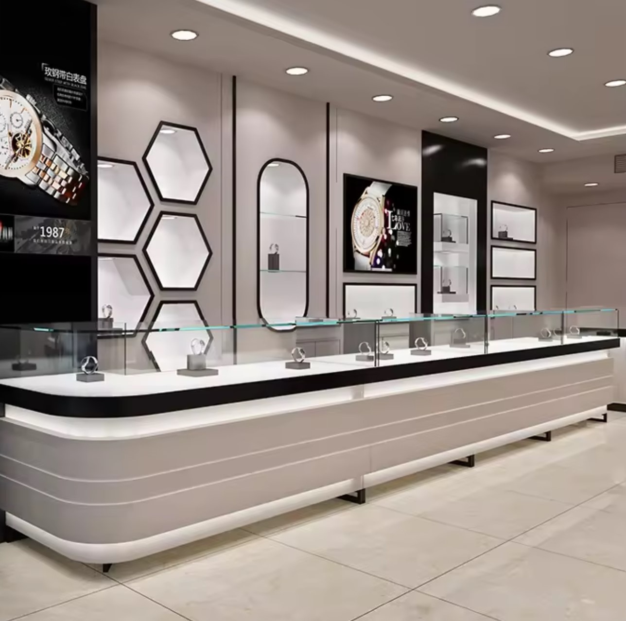 watch Display Showcase